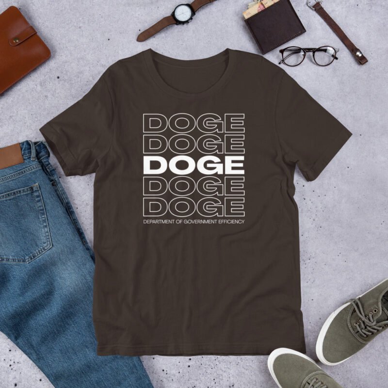 DOGE Repeating Shirt - Unisex dogecoin t-shirt