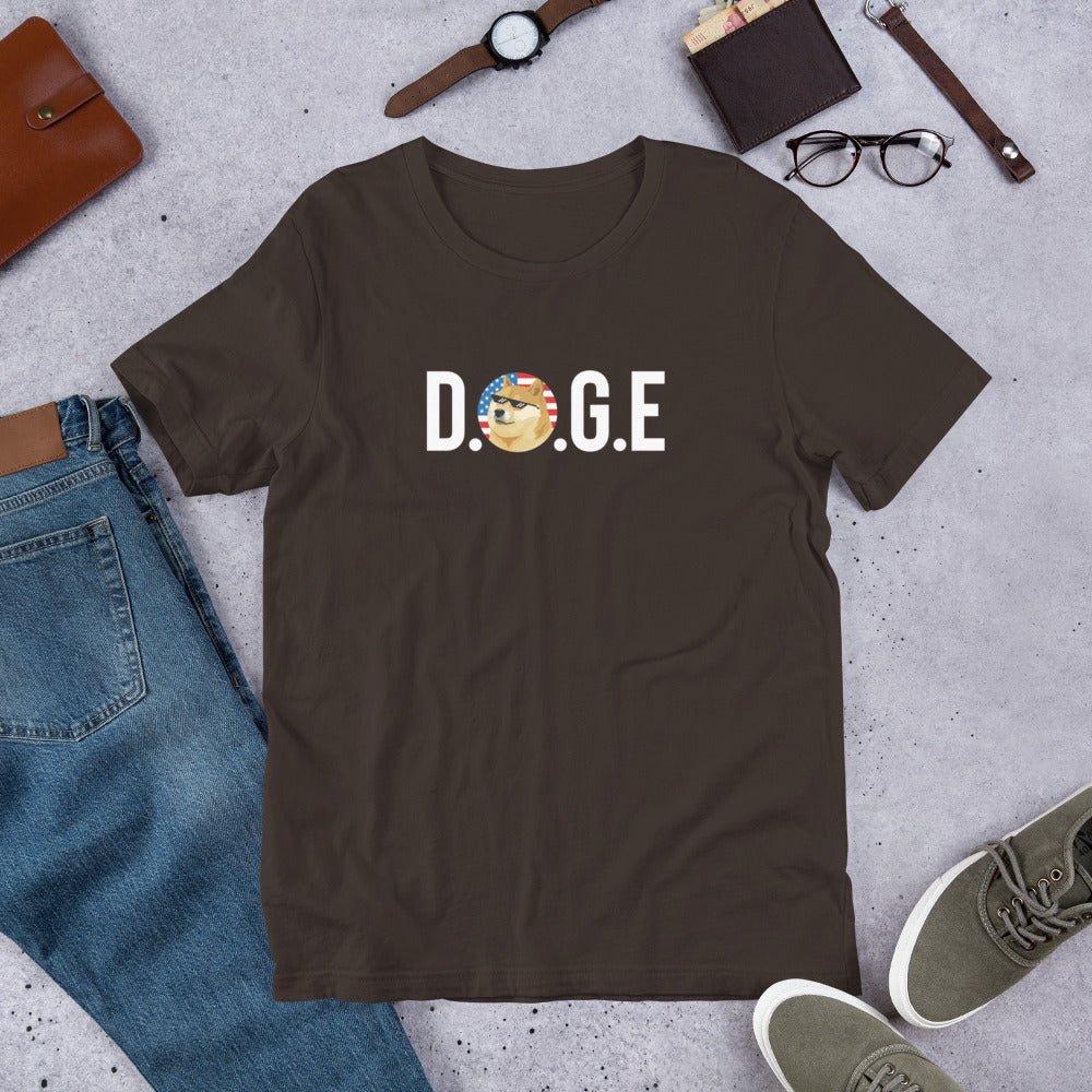 American Shiba | DOGE Dogecoin D.O.G.E. Unisex t-shirt