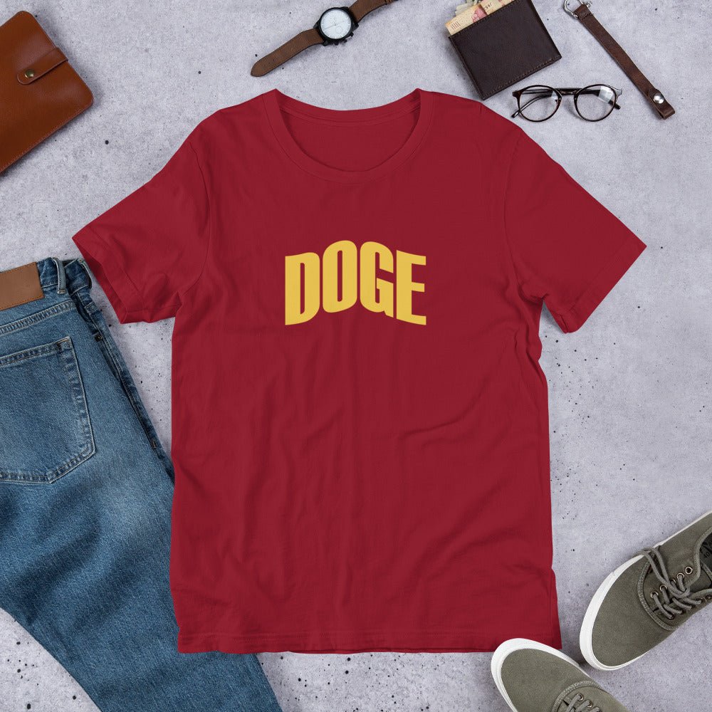 Mellow Yellow DOGE - Unisex Dogecoin t-shirt