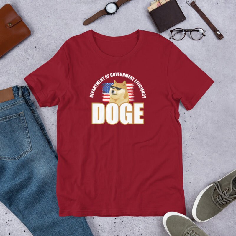 DOGE Shirt (Department of Government Efficiency) -  Unisex D.O.G.E. t-shirt
