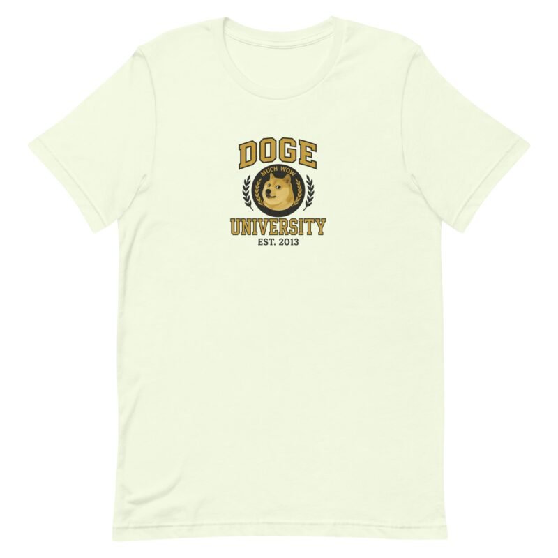 DOGE Shirt Dogecoin University T-shirt