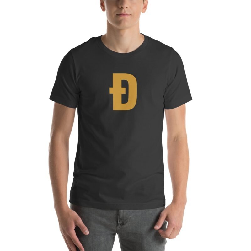 DOGE T-shirt - Stylish Subtle D Dogecoin Shirt | Premium DOGE Community Merch