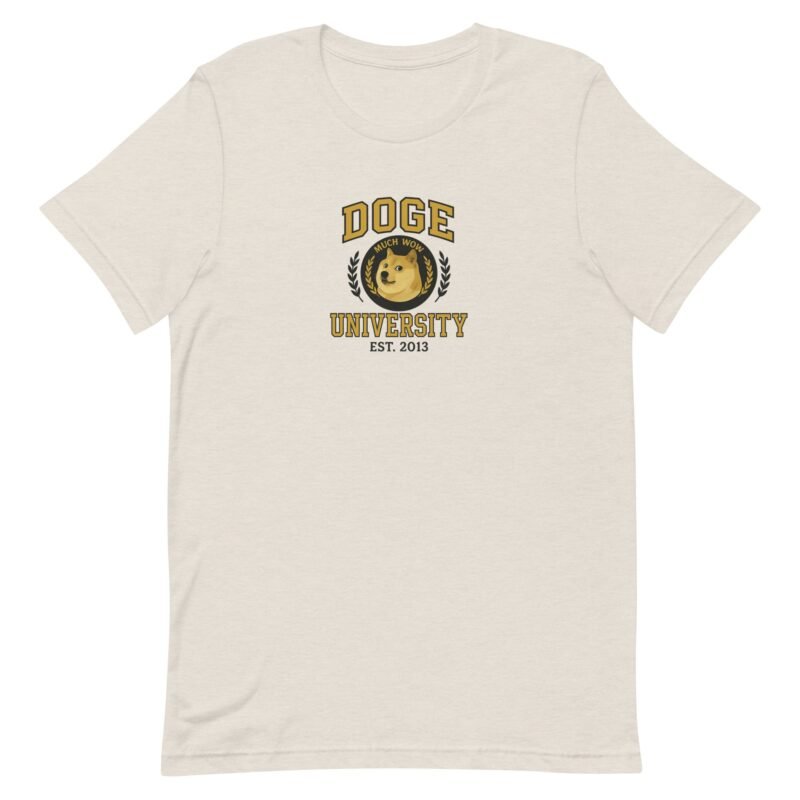DOGE Shirt Dogecoin University T-shirt