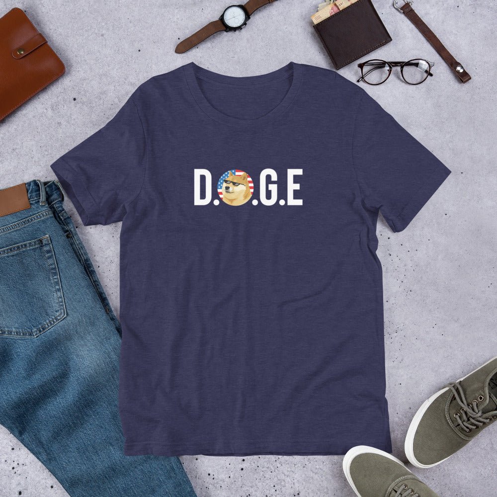 American Shiba | DOGE Dogecoin D.O.G.E. Unisex t-shirt