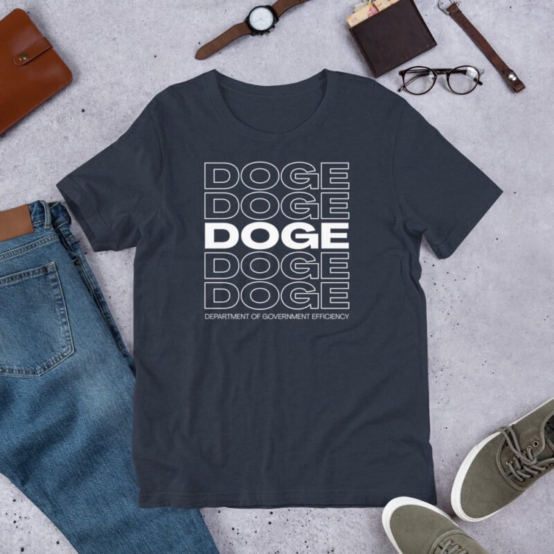 DOGE Repeating Shirt - Unisex dogecoin t-shirt