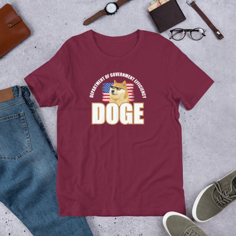 DOGE Shirt (Department of Government Efficiency) -  Unisex D.O.G.E. t-shirt