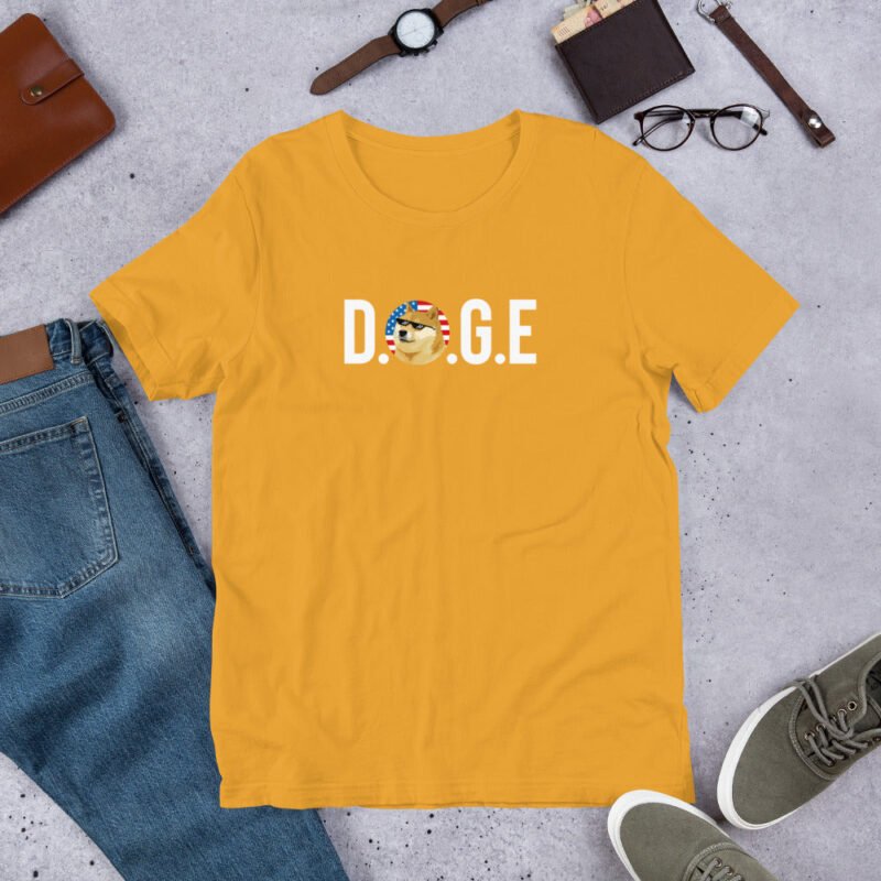 American Shiba | DOGE Dogecoin D.O.G.E. Unisex t-shirt