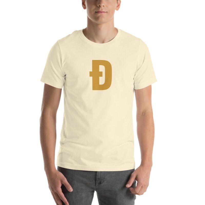 DOGE T-shirt - Stylish Subtle D Dogecoin Shirt | Premium DOGE Community Merch