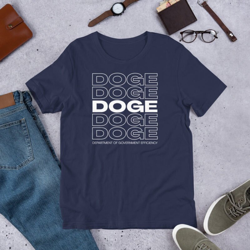 DOGE Repeating Shirt - Unisex dogecoin t-shirt