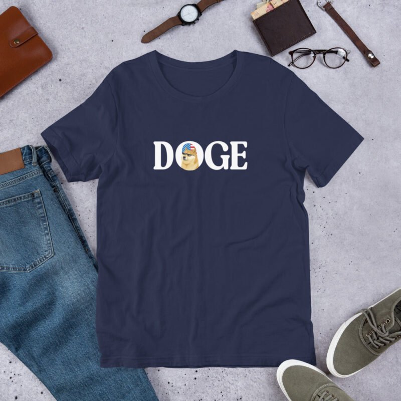 Classic American DOGE Shirt USA Dogecoin Shirt