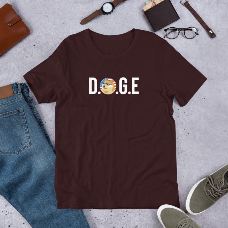 American Shiba | DOGE Dogecoin D.O.G.E. Unisex t-shirt