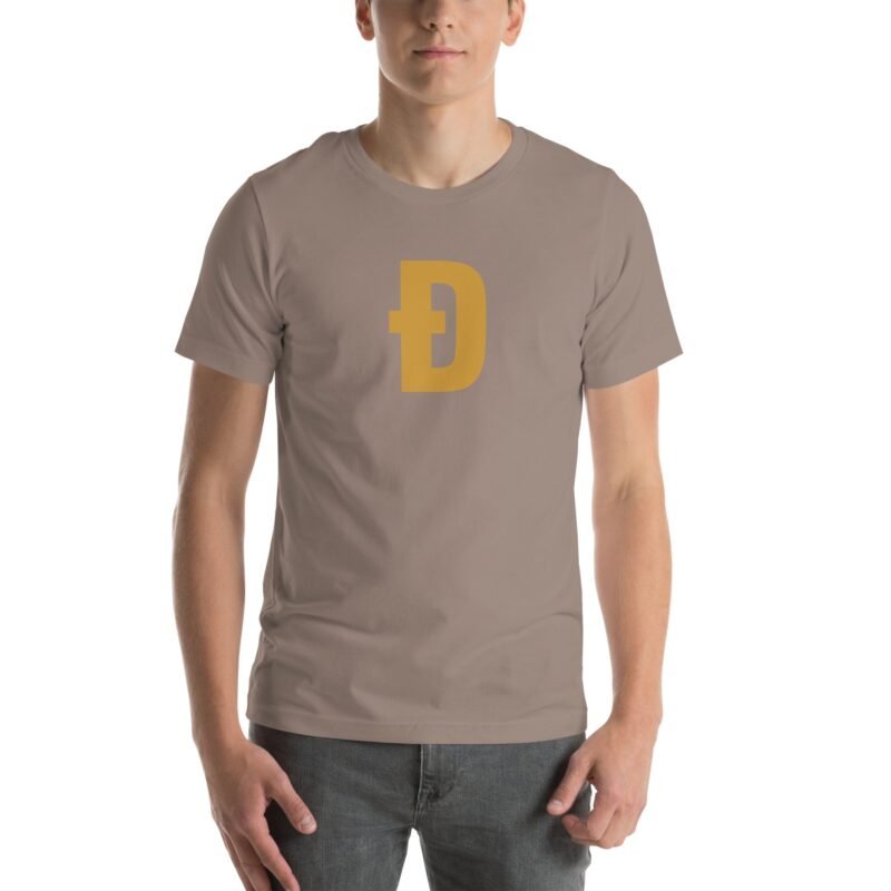 DOGE T-shirt - Stylish Subtle D Dogecoin Shirt | Premium DOGE Community Merch