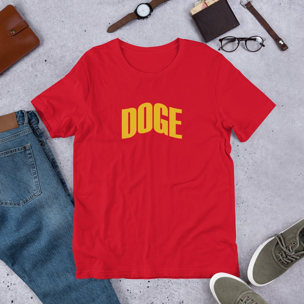 Mellow Yellow DOGE - Unisex Dogecoin t-shirt