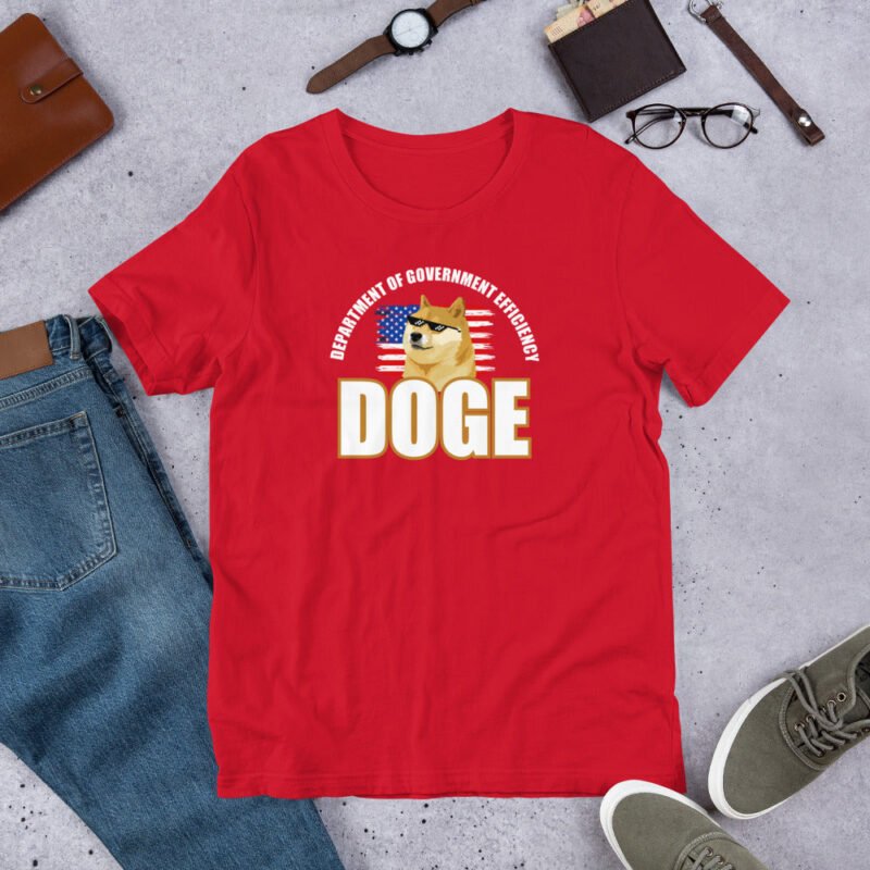 DOGE Shirt (Department of Government Efficiency) -  Unisex D.O.G.E. t-shirt