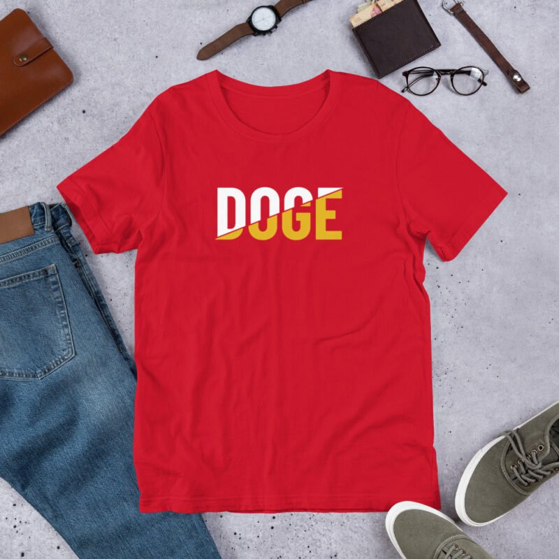 Slice DOGE Dogecoin D.O.G.E. Unisex T-Shirt | Premium DOGE Meme Apparel | Soft Cotton Dogecoin Shirt