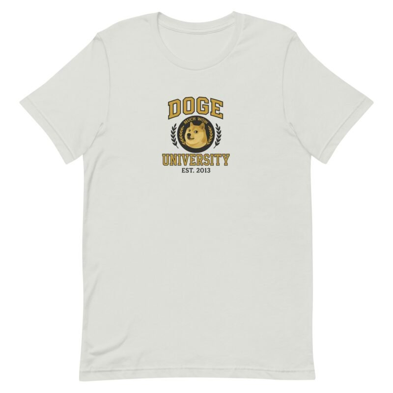 DOGE Shirt Dogecoin University T-shirt