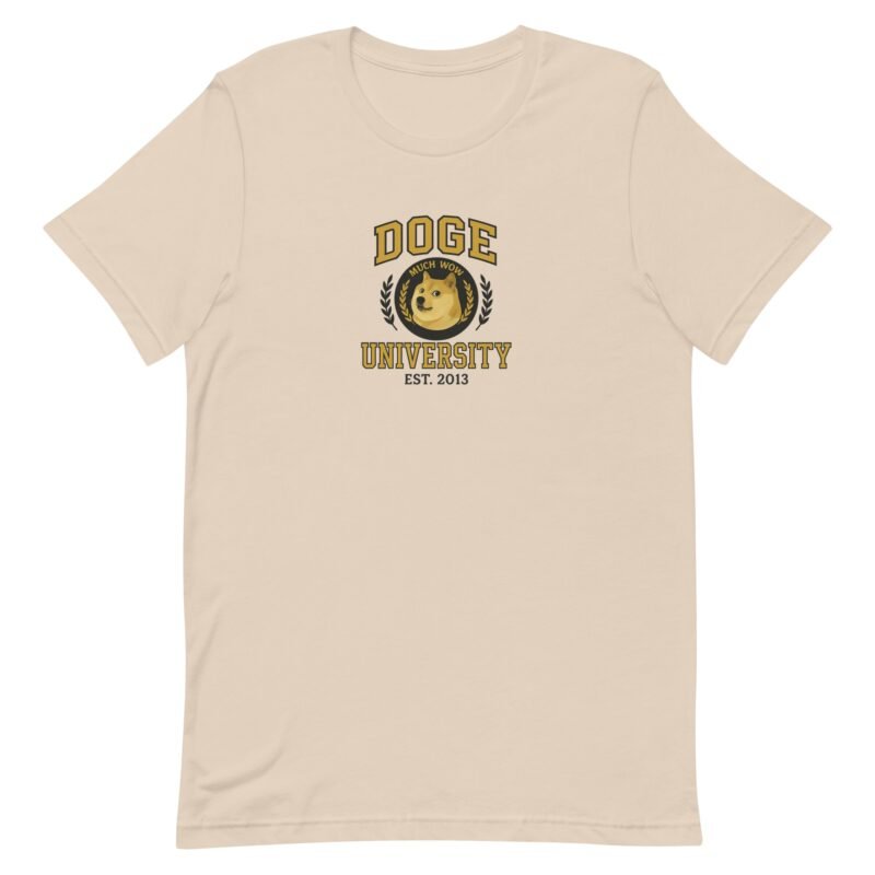 DOGE Shirt Dogecoin University T-shirt