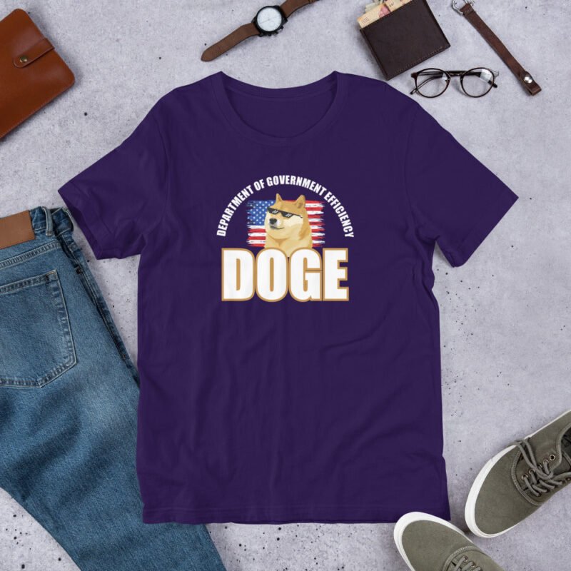 DOGE Shirt (Department of Government Efficiency) -  Unisex D.O.G.E. t-shirt