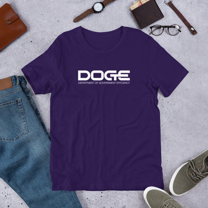 Futuristic DOGE Shirt Dogecoin