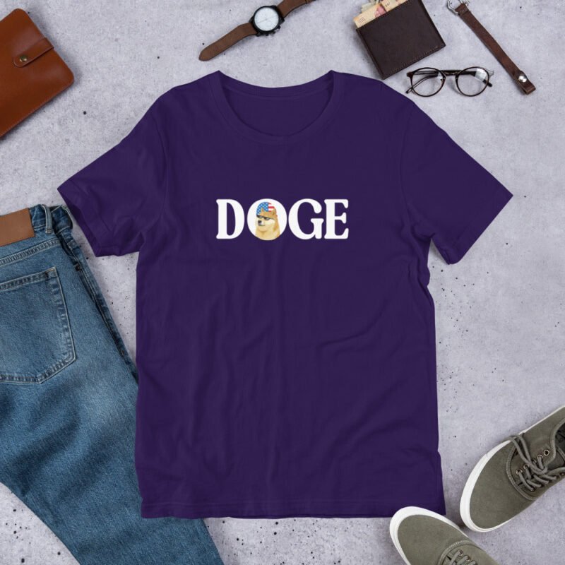 Classic American DOGE Shirt USA Dogecoin Shirt
