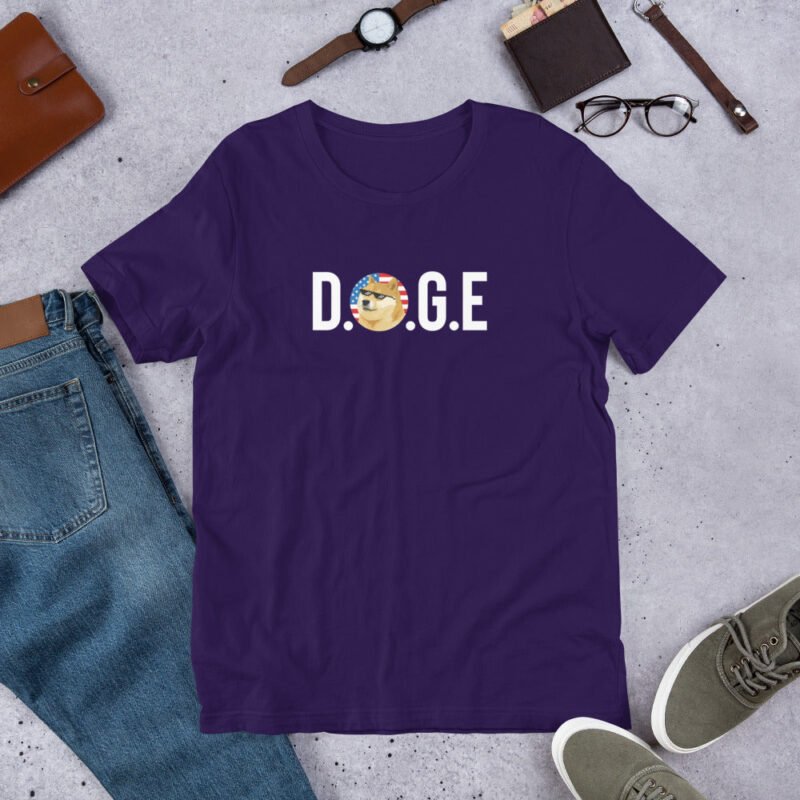 American Shiba | DOGE Dogecoin D.O.G.E. Unisex t-shirt