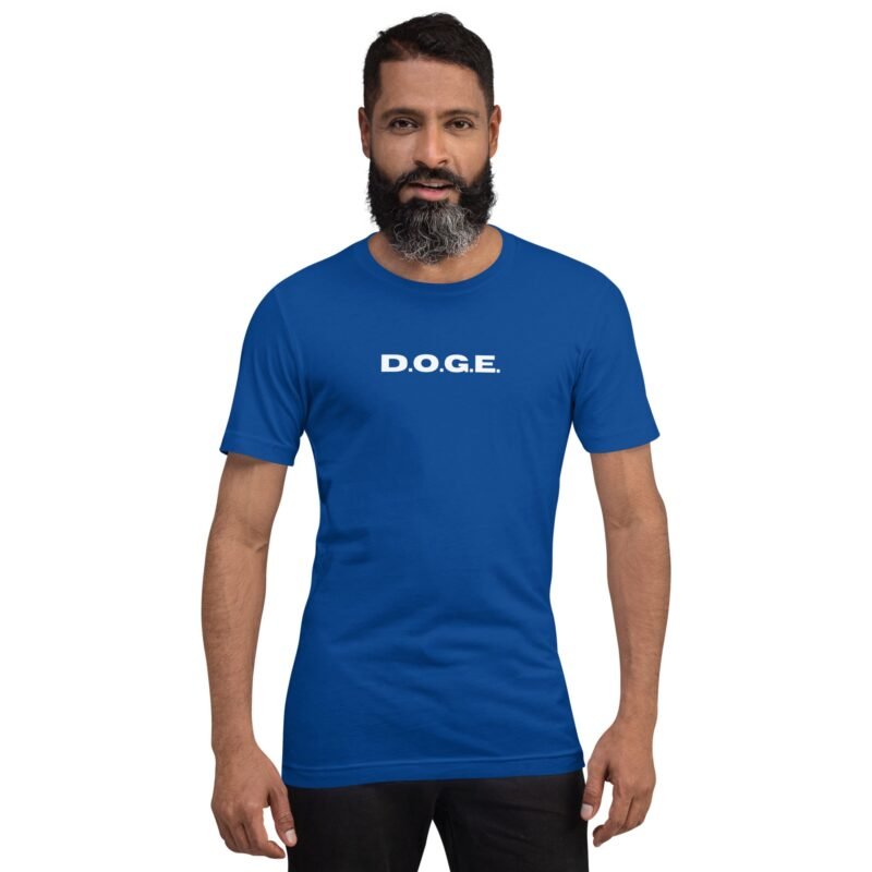 Unisex D.O.G.E. T-Shirt | Department of Government Efficiency Tee | DOGE Meme Streetwear