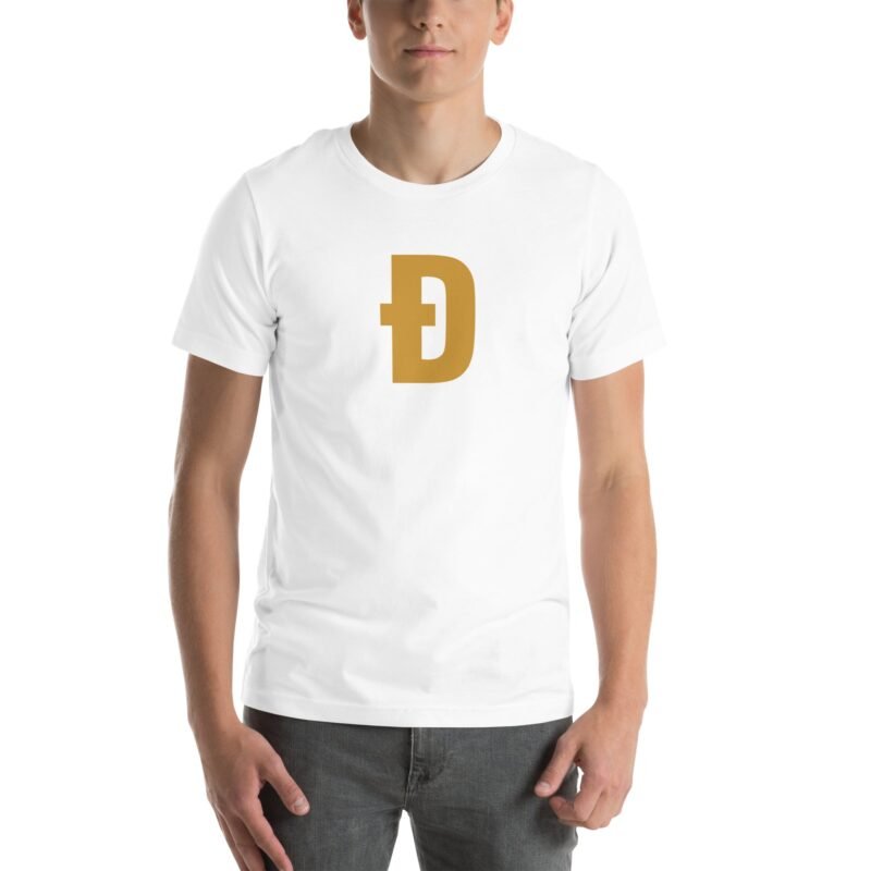 DOGE T-shirt - Stylish Subtle D Dogecoin Shirt | Premium DOGE Community Merch
