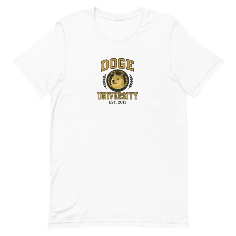 DOGE Shirt Dogecoin University T-shirt